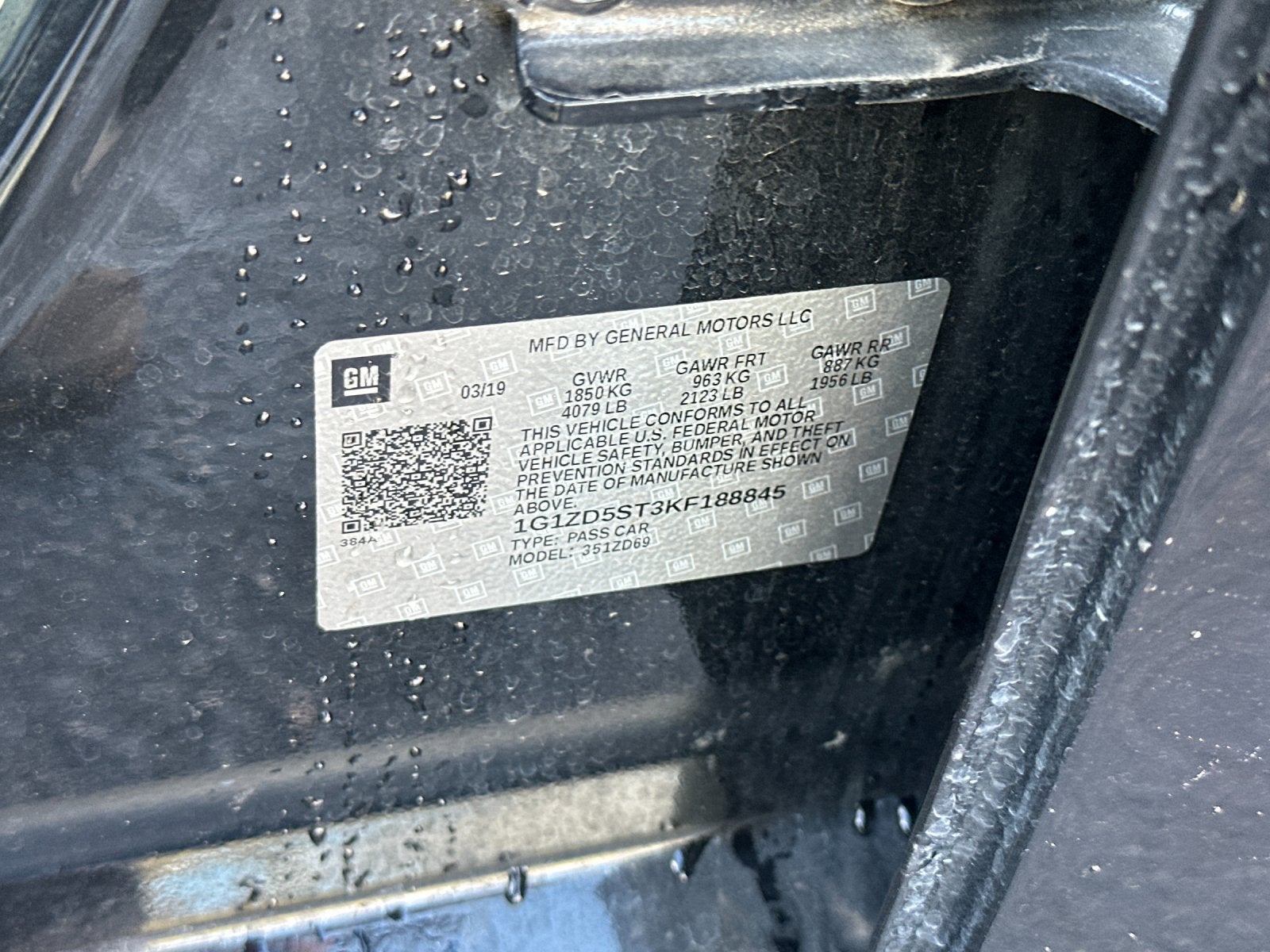 2019 Chevrolet Malibu LT