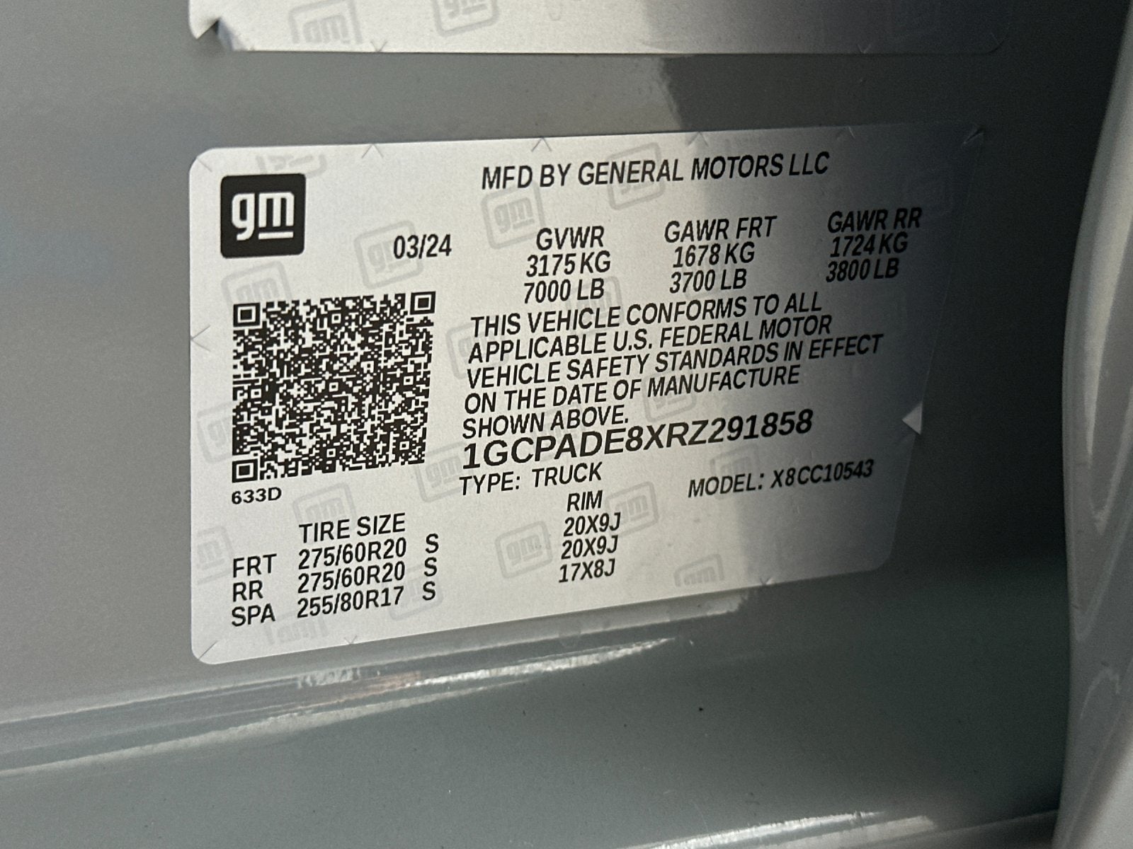 2024 Chevrolet Silverado 1500 RST