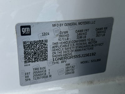 2025 Chevrolet Traverse LT 1LT