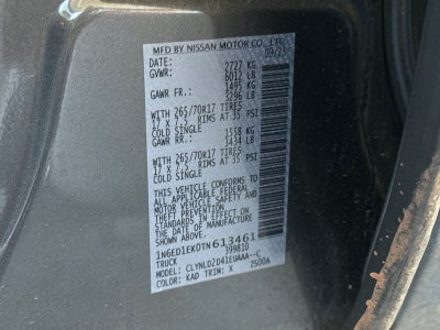 2026 Nissan Frontier PRO-4X