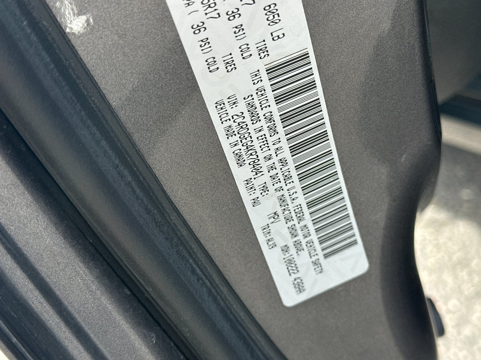 2019 Dodge Grand Caravan GT