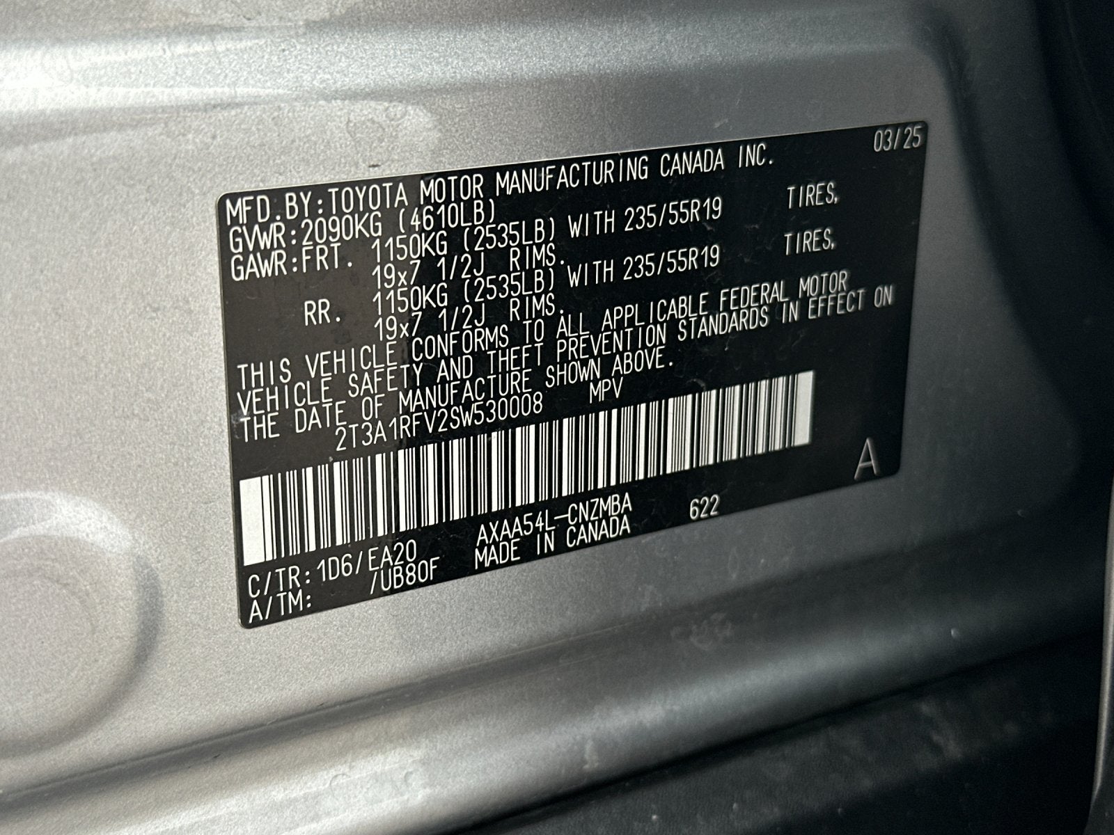 2025 Toyota RAV4 XLE Premium