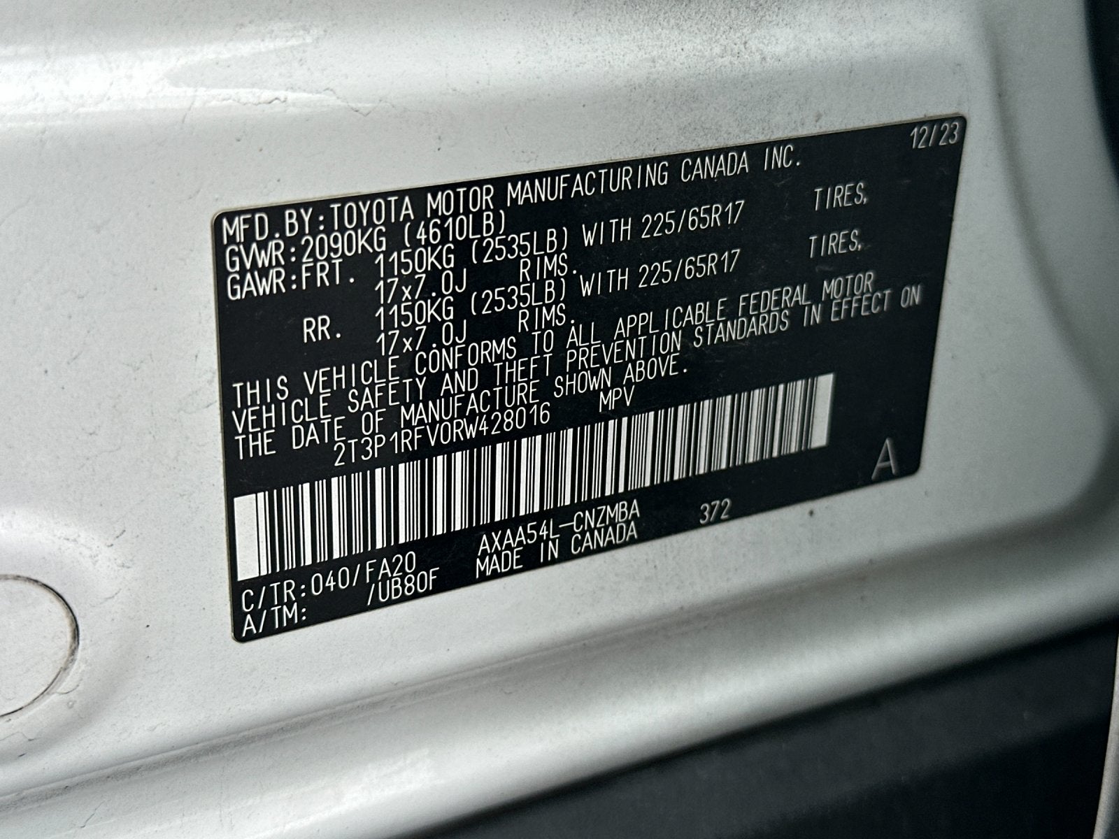 2024 Toyota RAV4 XLE
