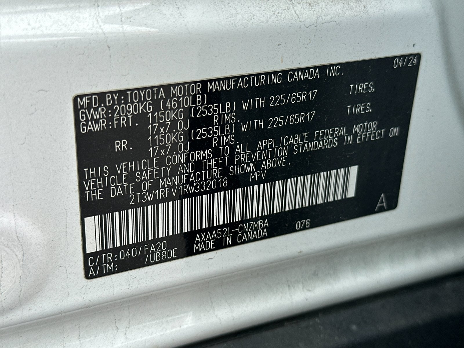 2024 Toyota RAV4 XLE