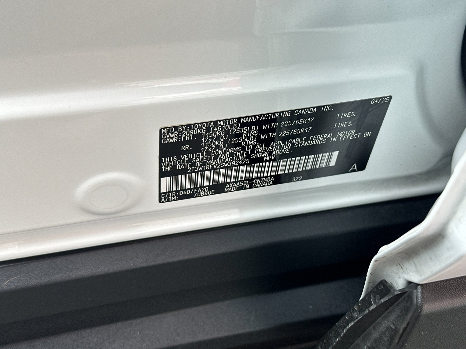 2025 Toyota RAV4 XLE