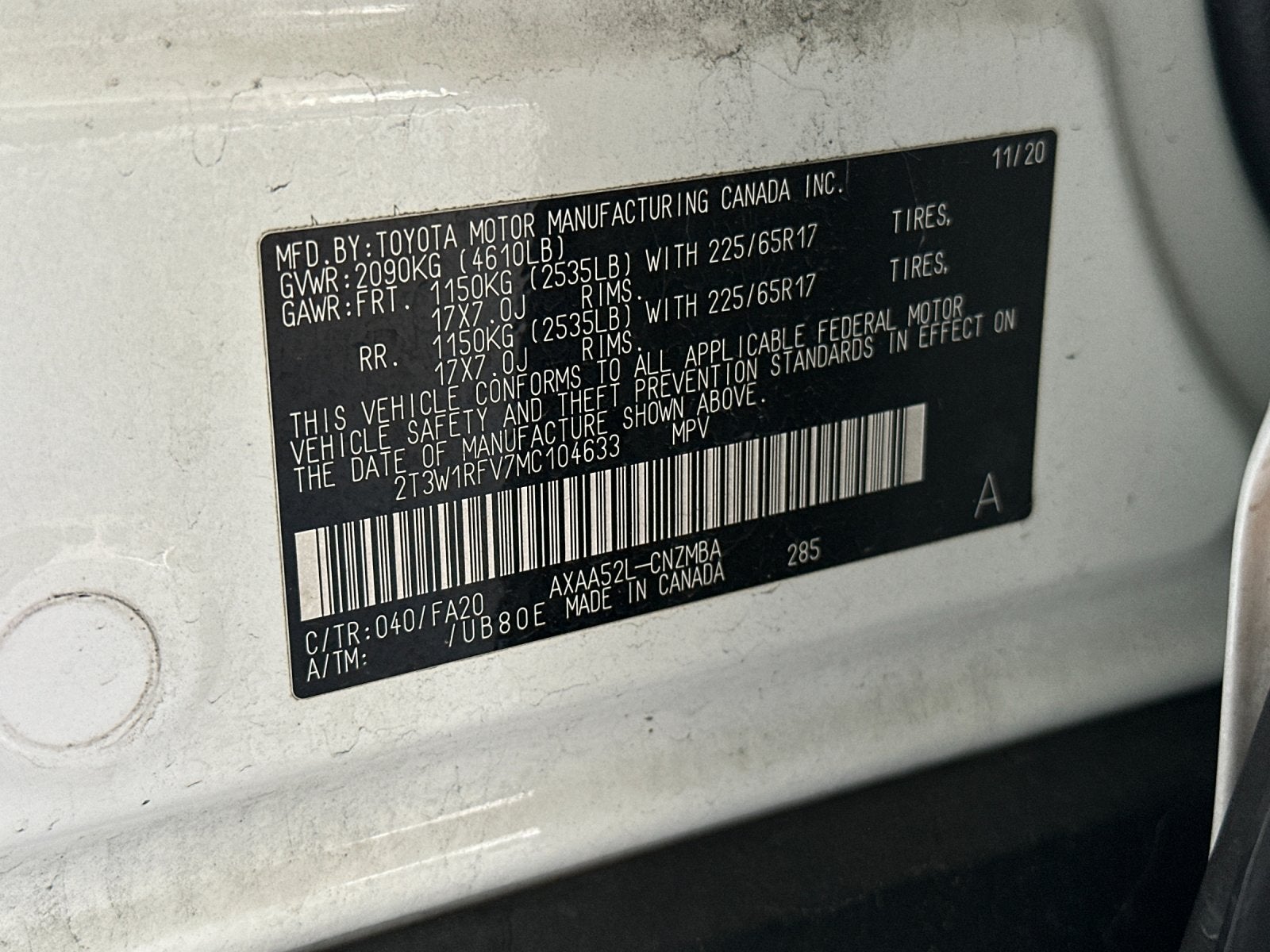 2021 Toyota RAV4 XLE