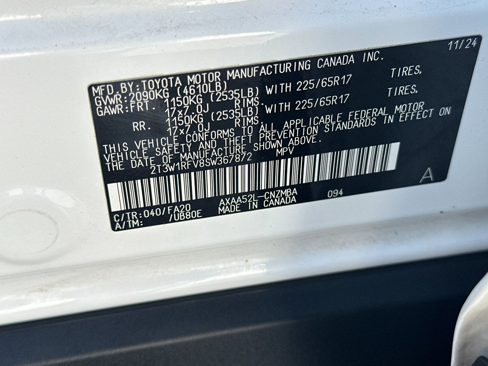 2025 Toyota RAV4 XLE