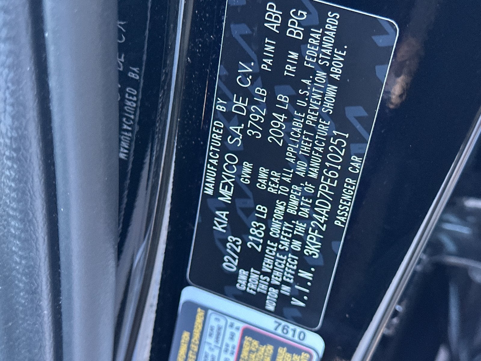 2023 Kia Forte LXS
