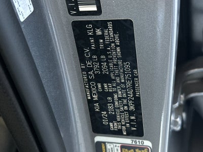 2024 Kia Forte LXS