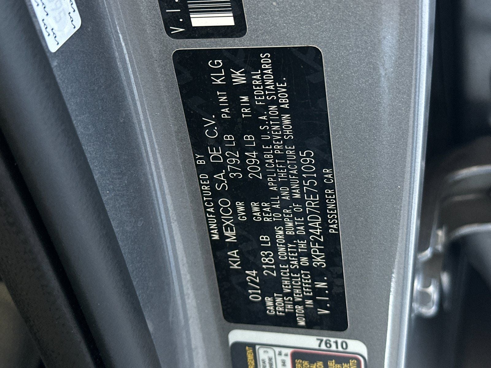 2024 Kia Forte LXS