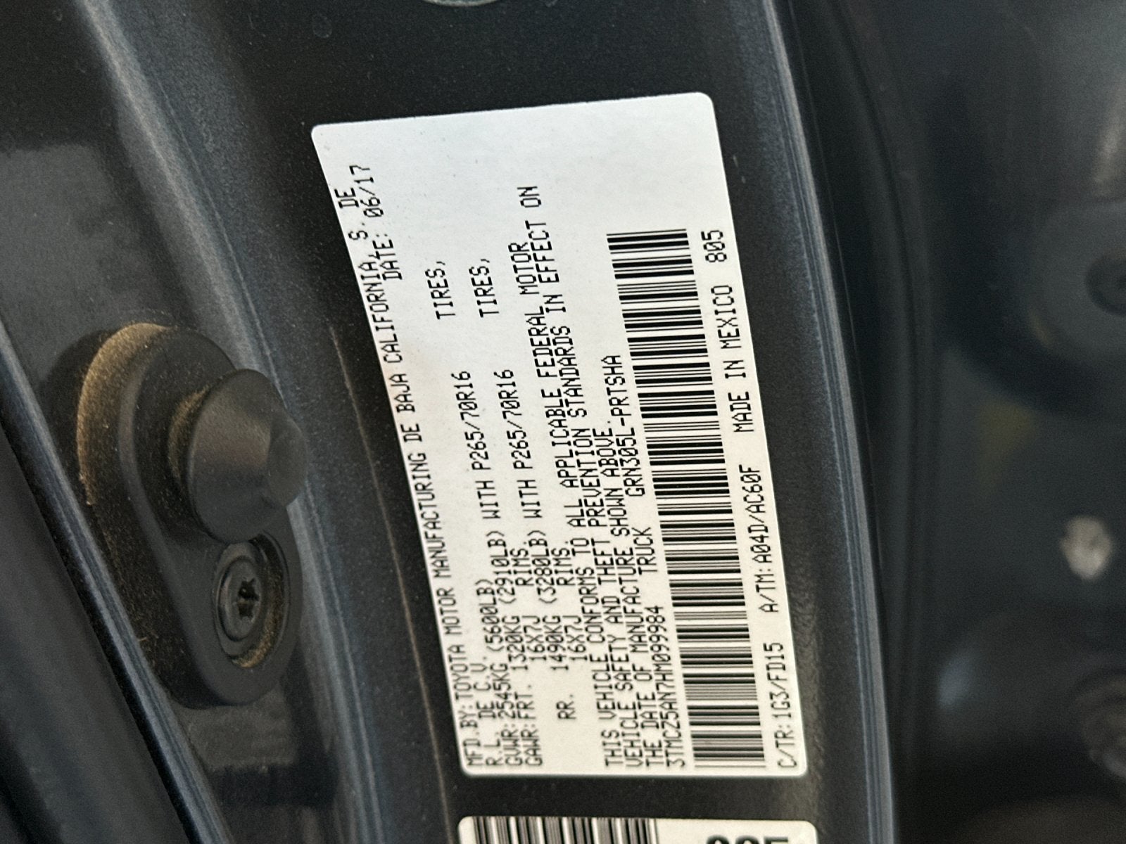 2017 Toyota Tacoma TRD Off-Road V6