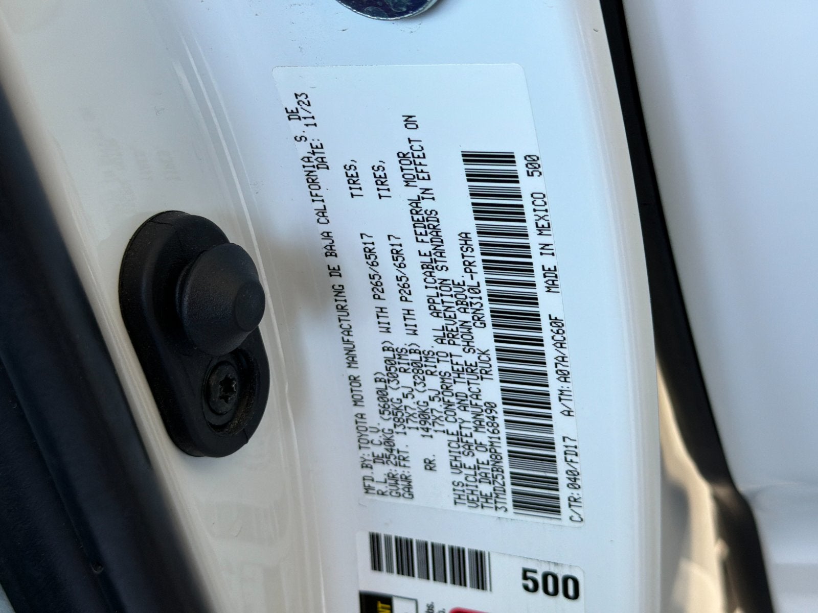 2023 Toyota Tacoma TRD Sport V6