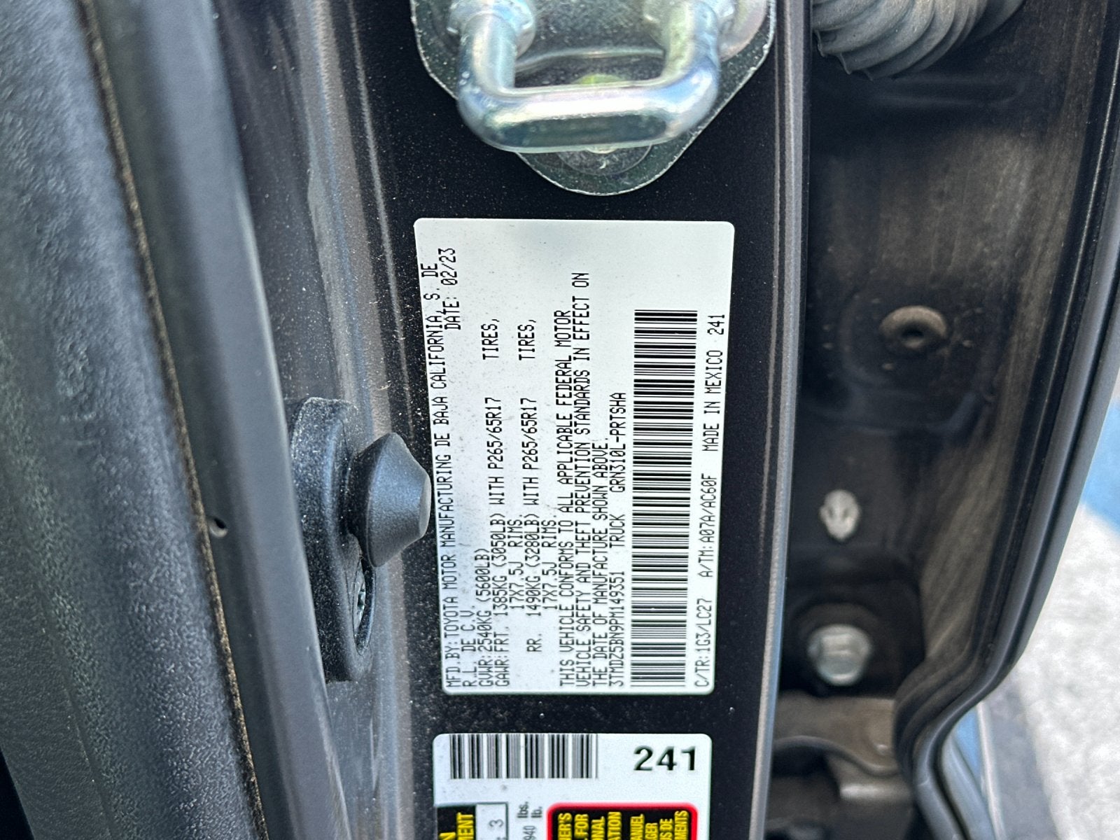 2023 Toyota Tacoma TRD Sport V6