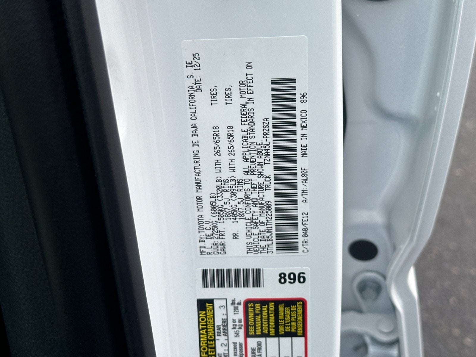 2026 Toyota Tacoma TRD Sport