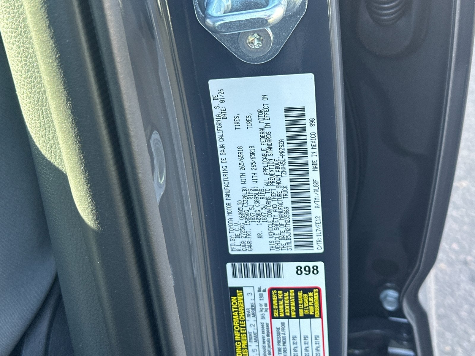 2026 Toyota Tacoma TRD Sport