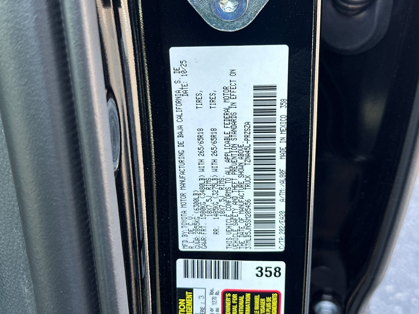 2025 Toyota Tacoma TRD Sport