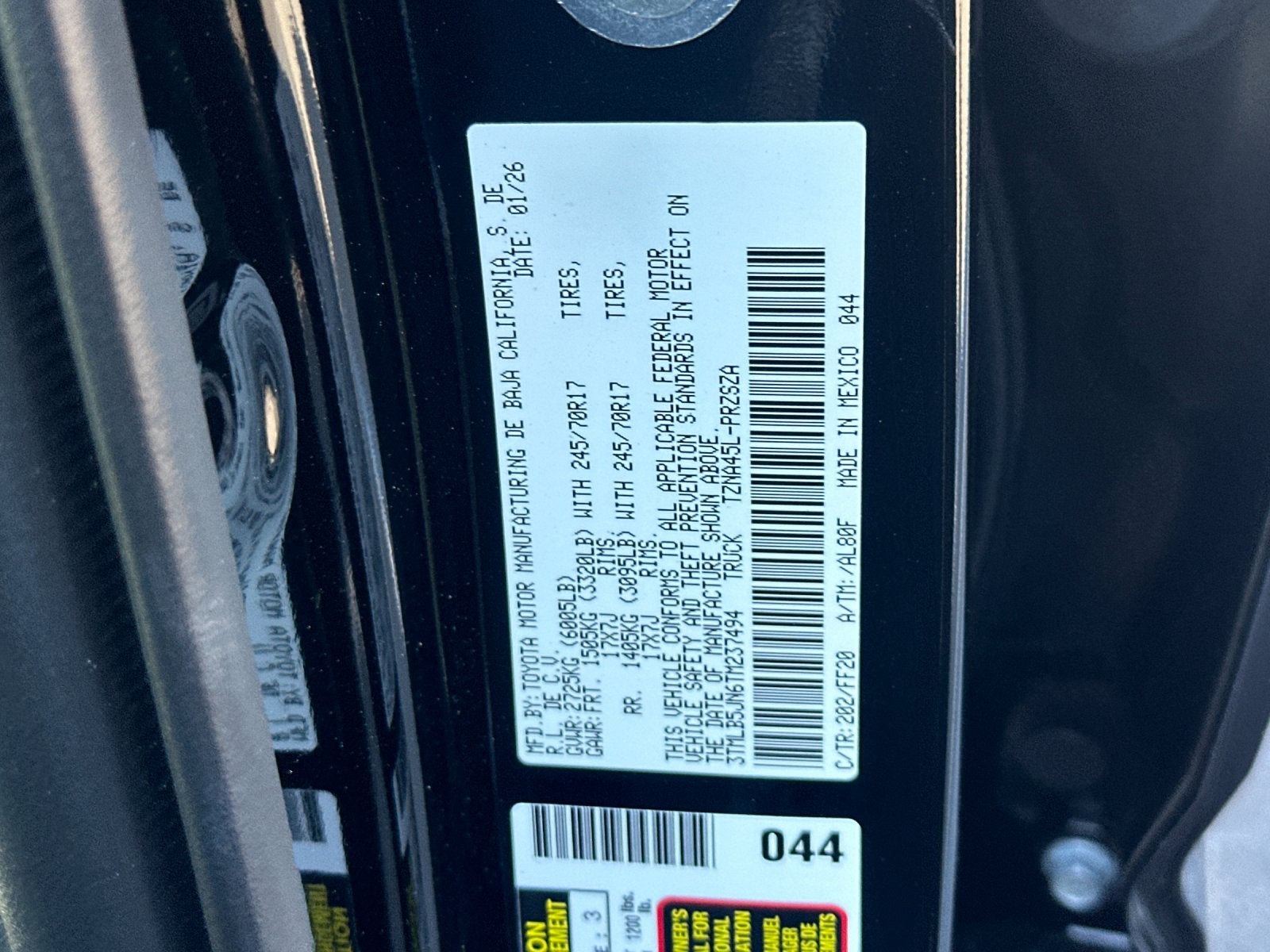 2026 Toyota Tacoma SR5