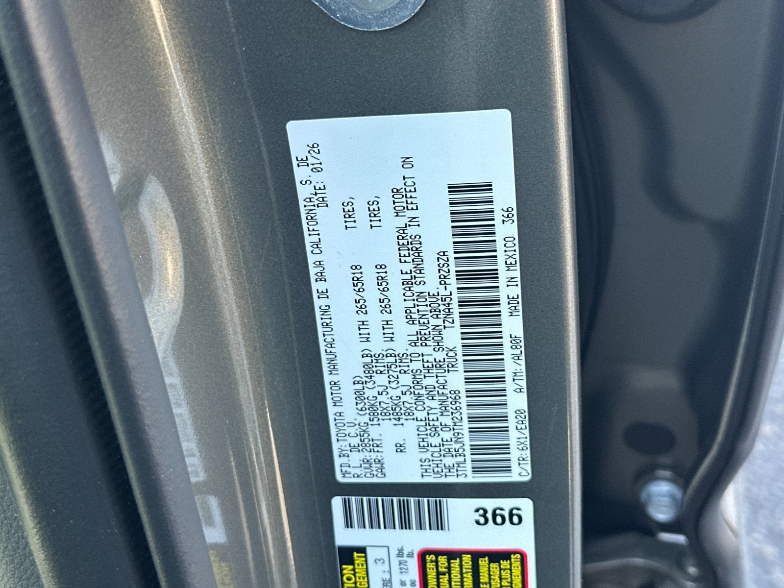 2026 Toyota Tacoma TRD Sport