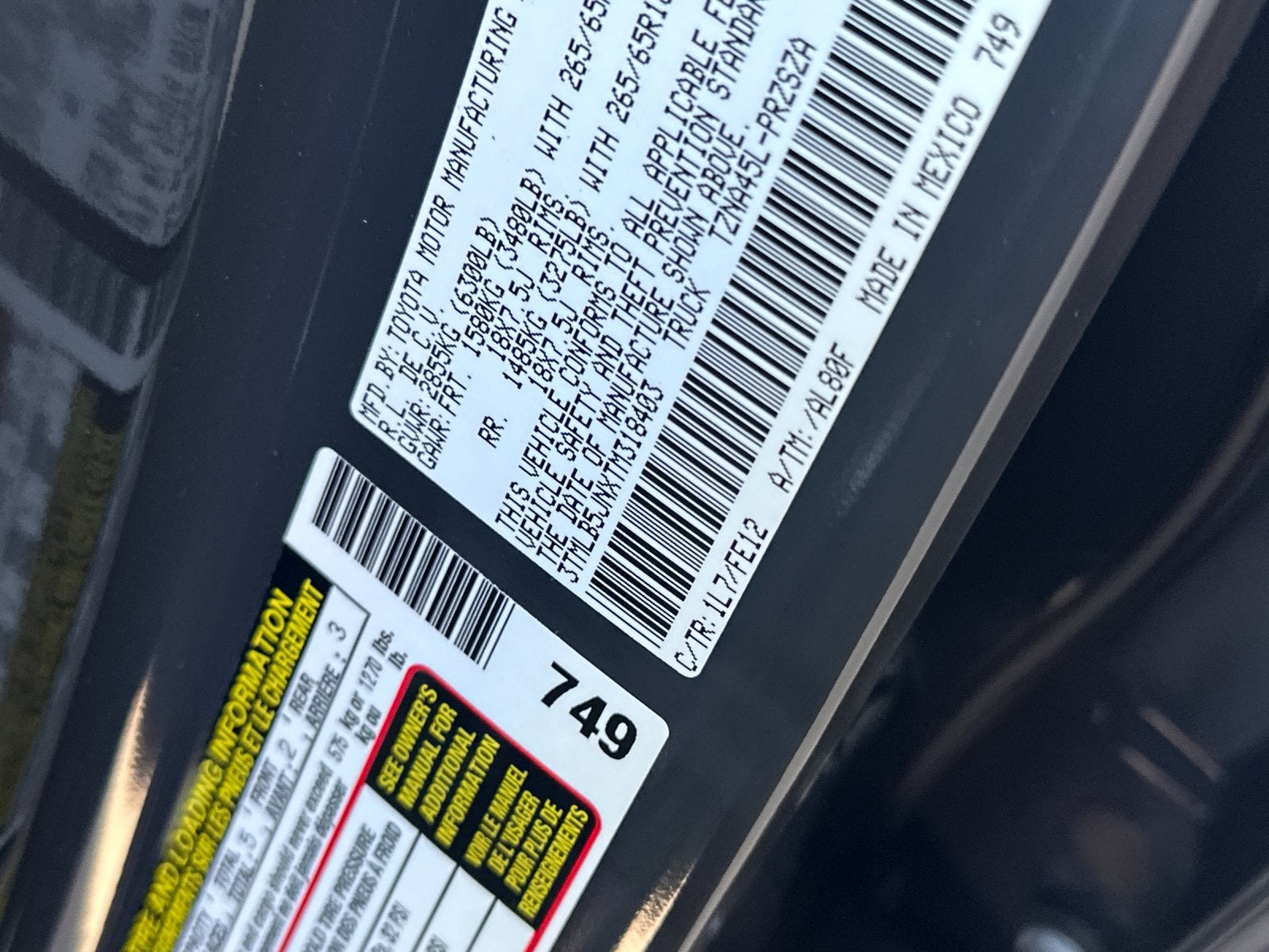 2026 Toyota Tacoma TRD Sport
