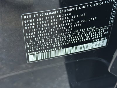 2023 Volkswagen Tiguan 2.0T S