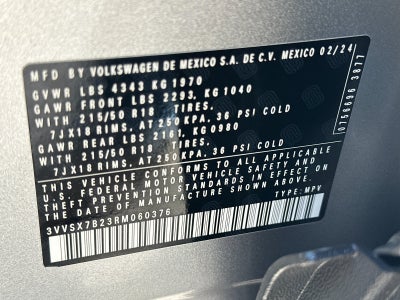 2024 Volkswagen Taos 1.5T SE