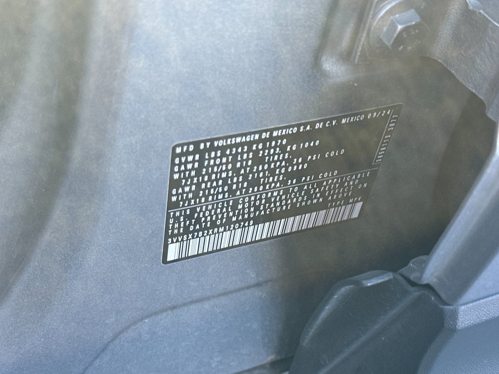 2024 Volkswagen Taos 1.5T SE