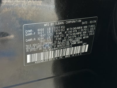 2024 Subaru Ascent Premium