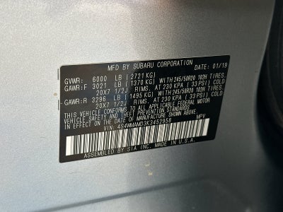 2019 Subaru Ascent Limited