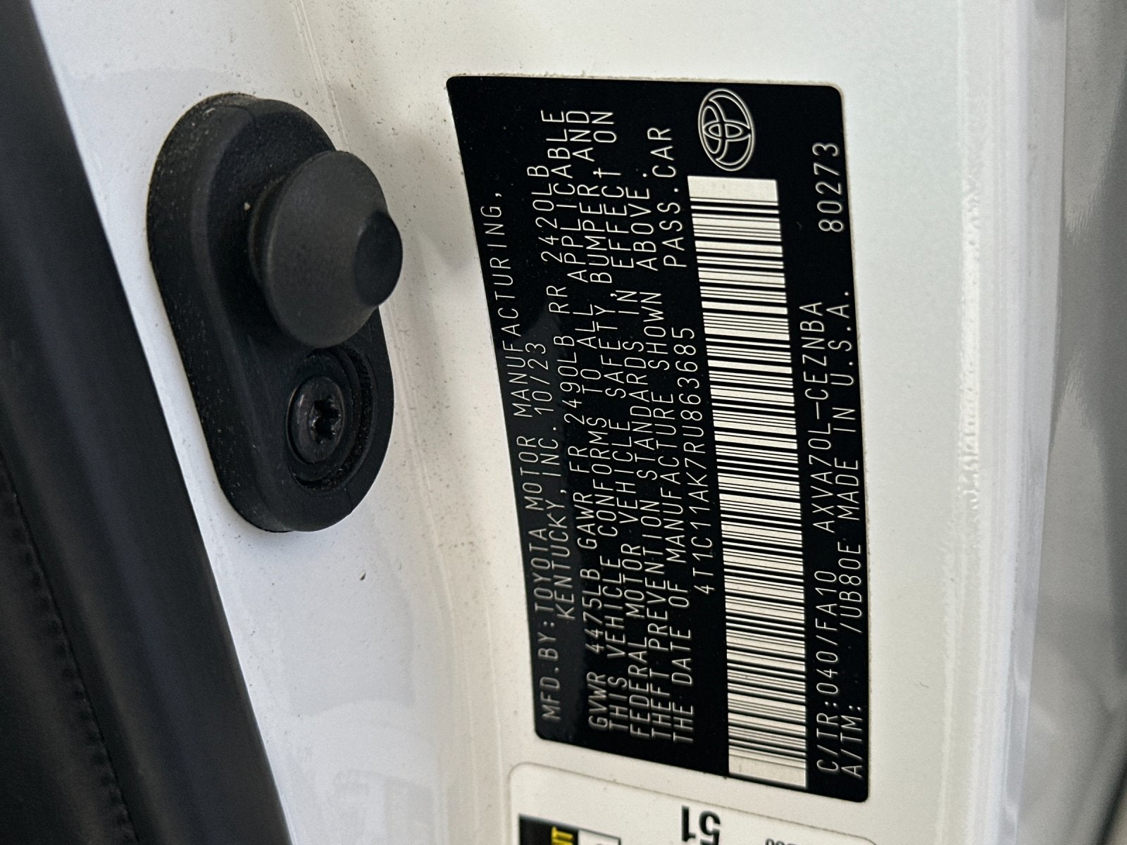 2024 Toyota Camry LE