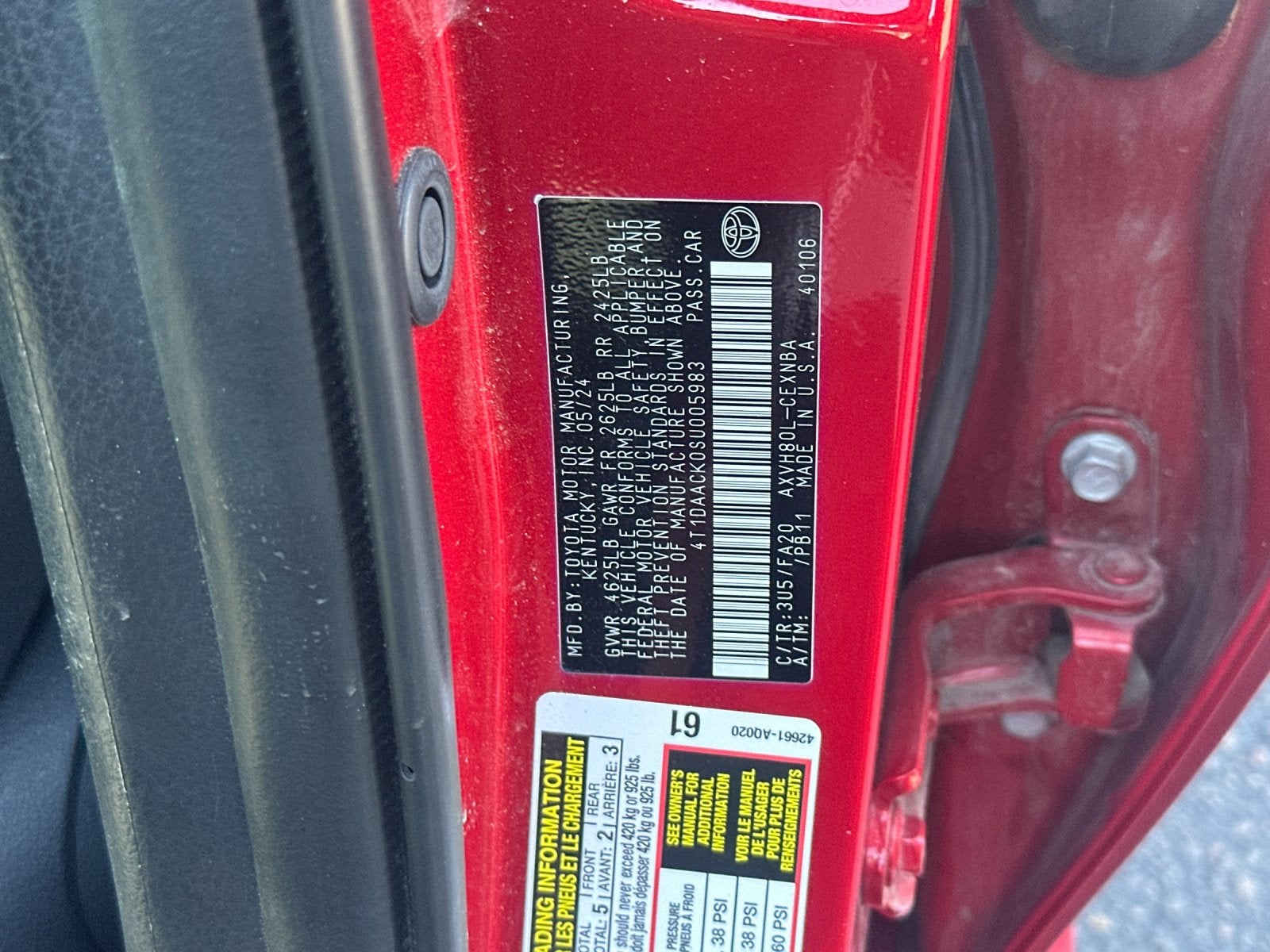 2025 Toyota Camry LE