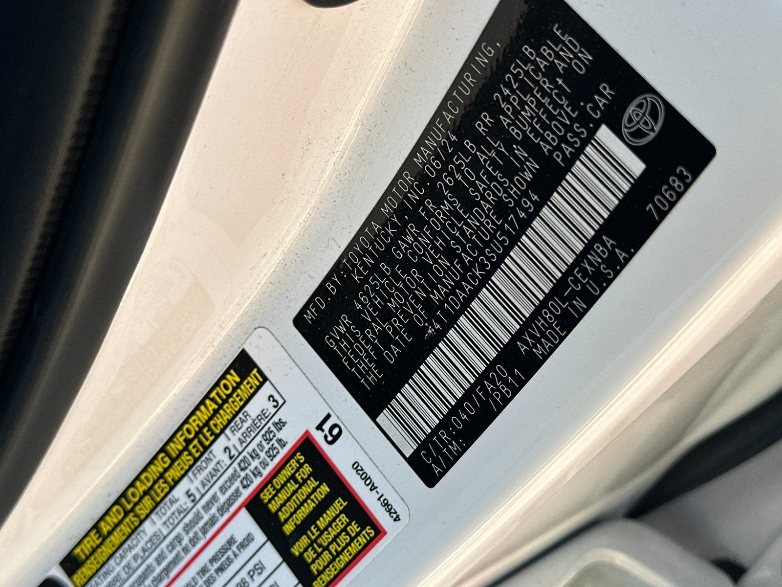 2025 Toyota Camry LE