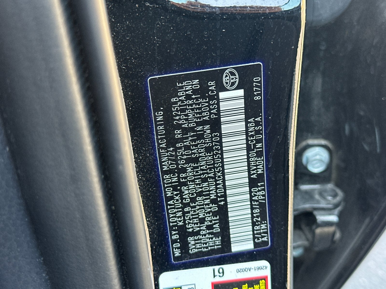 2025 Toyota Camry LE