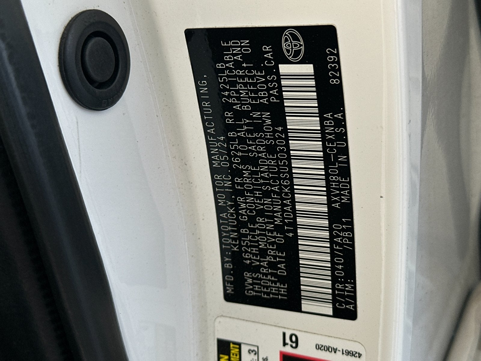 2025 Toyota Camry LE