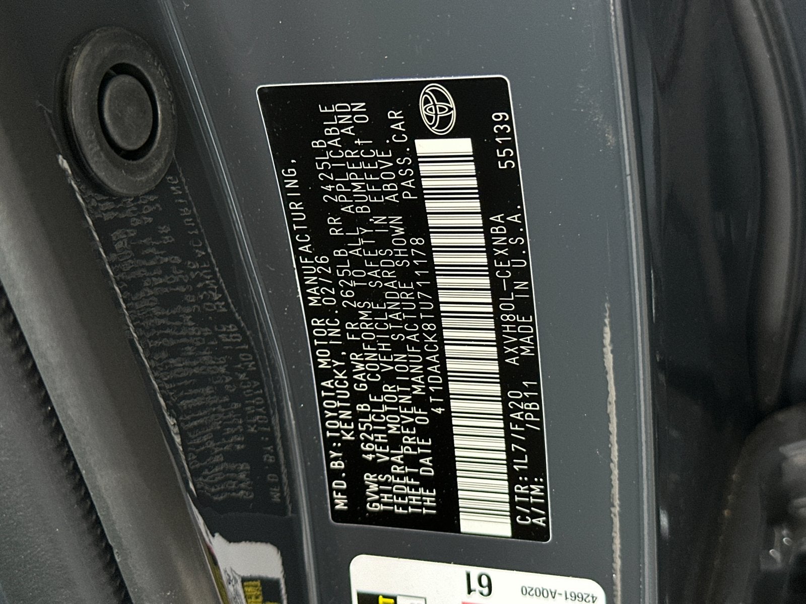 2026 Toyota Camry LE