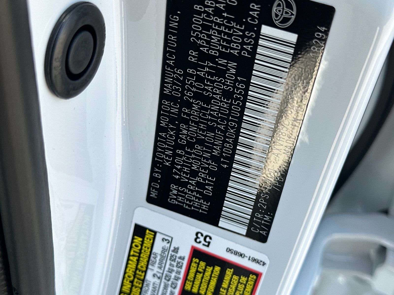 2026 Toyota Camry XSE