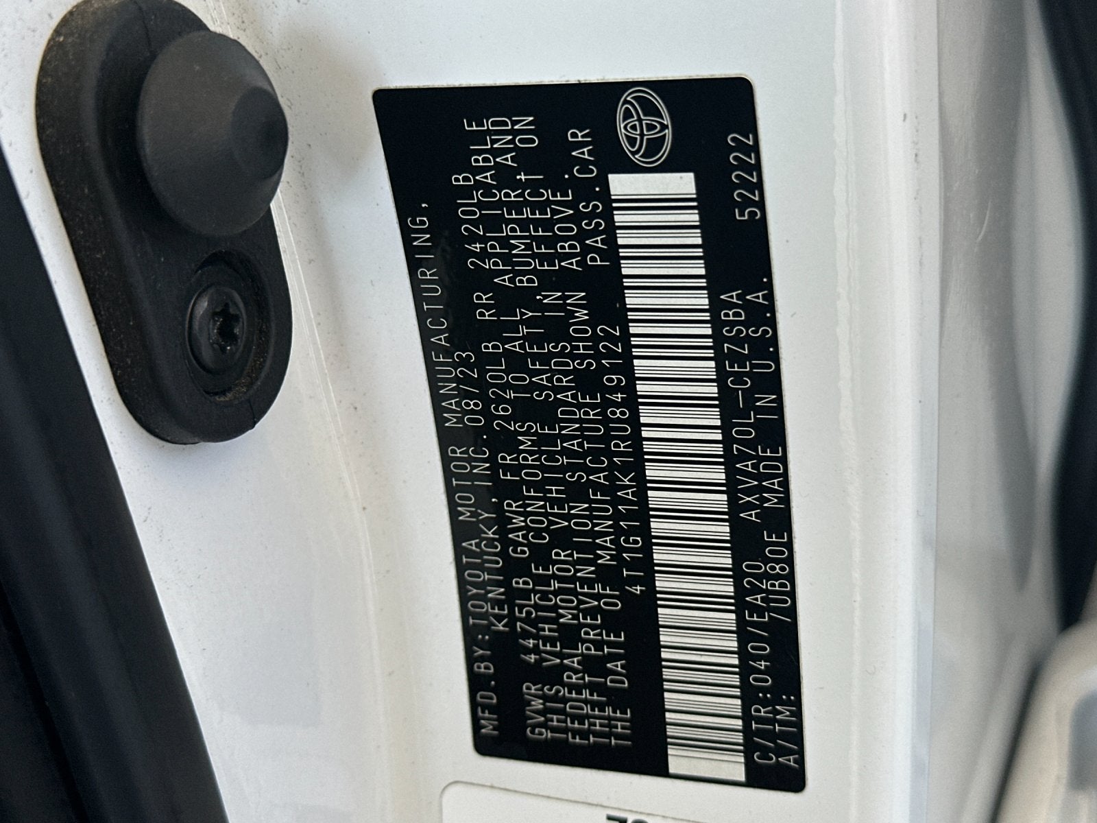 2024 Toyota Camry SE