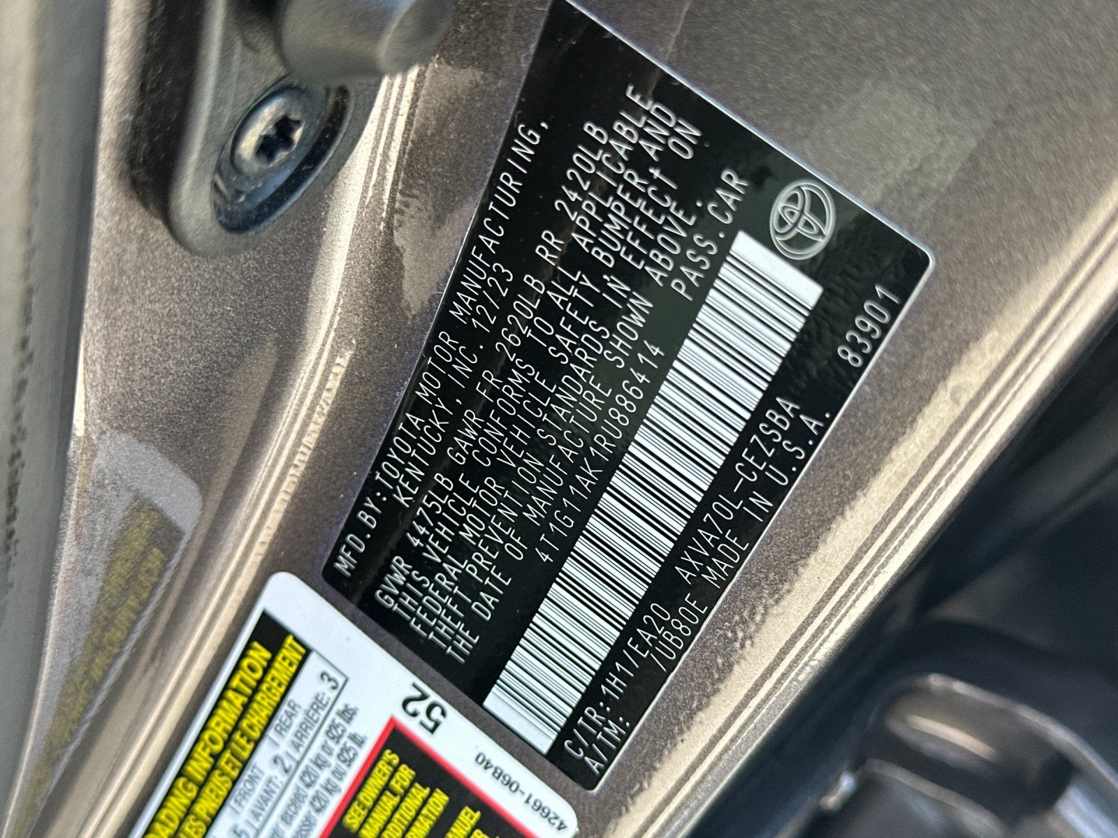 2024 Toyota Camry SE