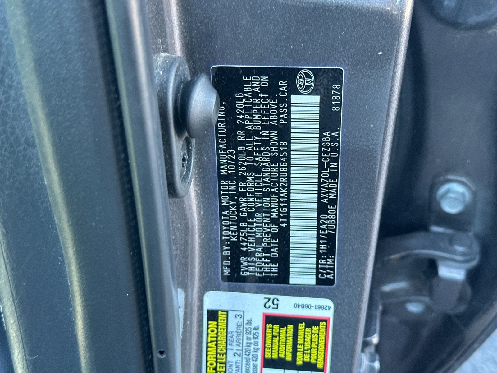 2024 Toyota Camry SE