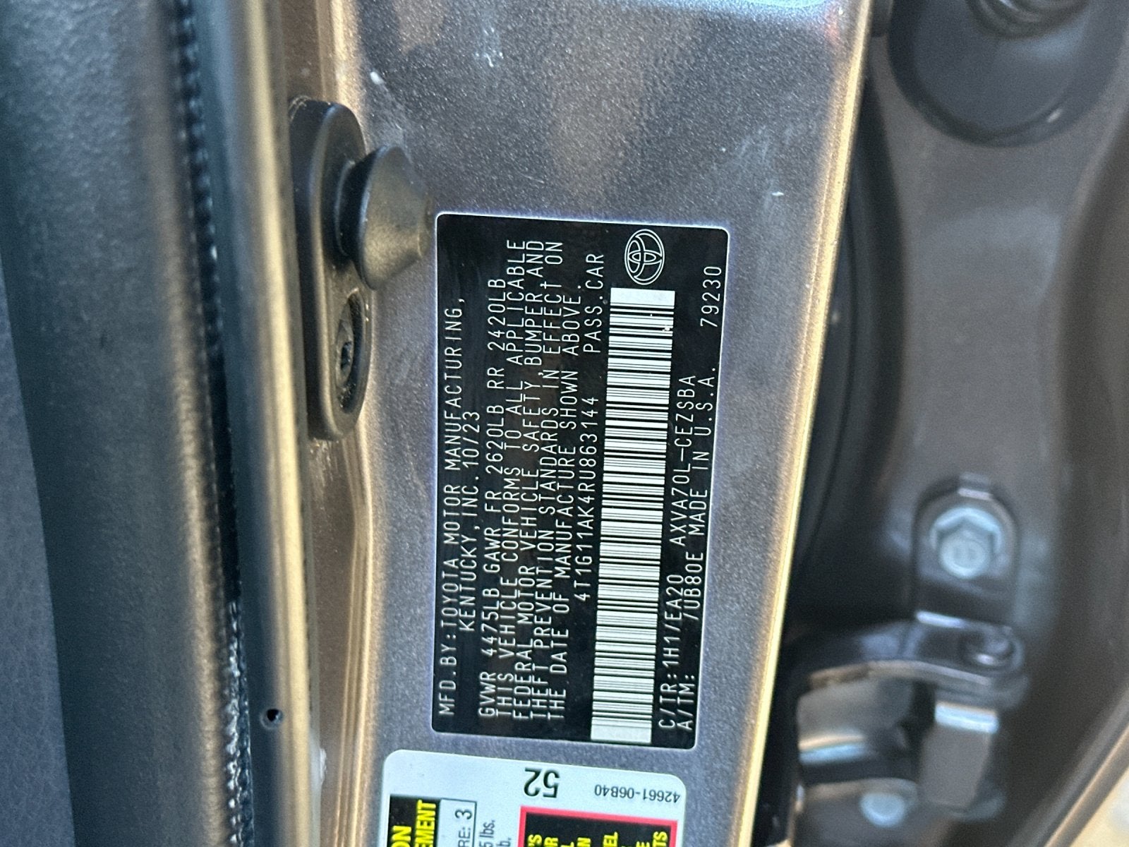 2024 Toyota Camry SE