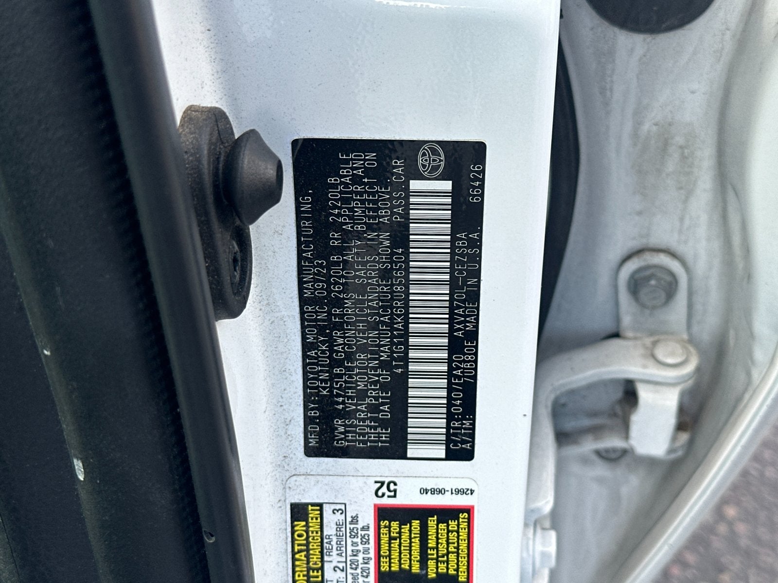 2024 Toyota Camry SE