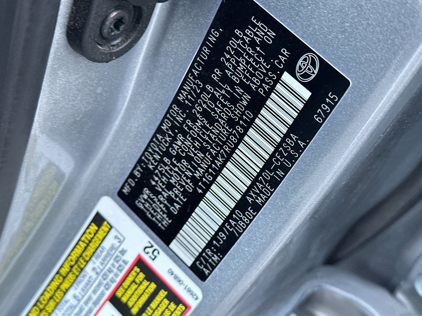 2024 Toyota Camry SE