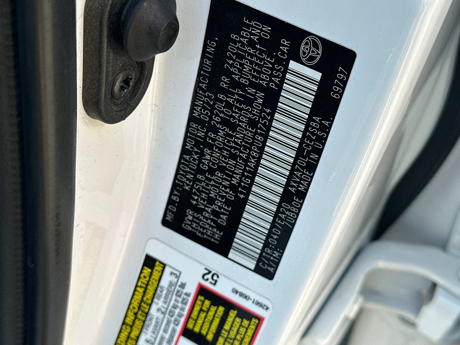 2023 Toyota Camry SE