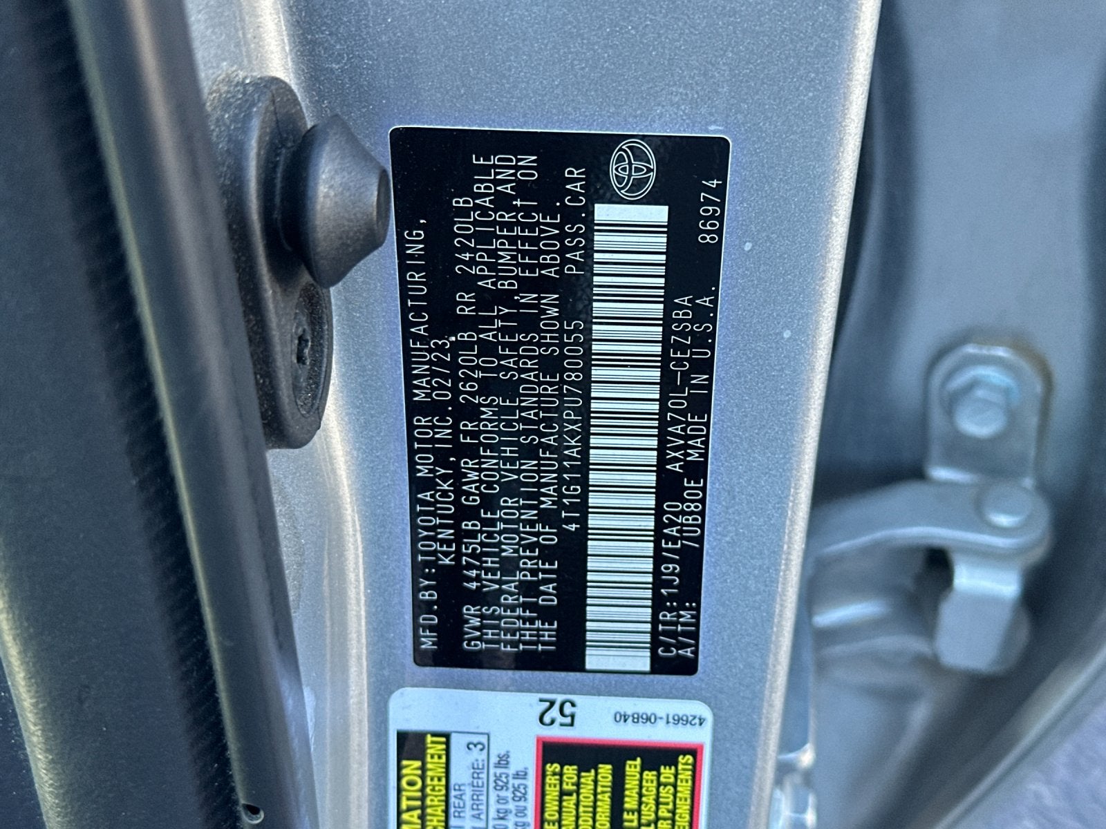 2023 Toyota Camry SE