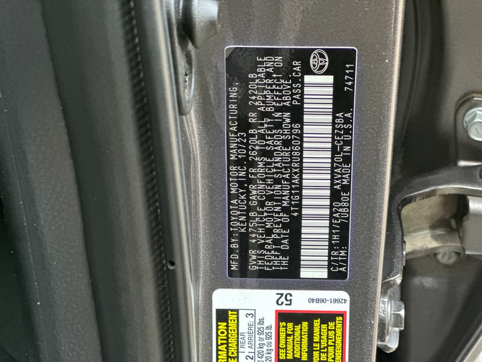 2024 Toyota Camry SE