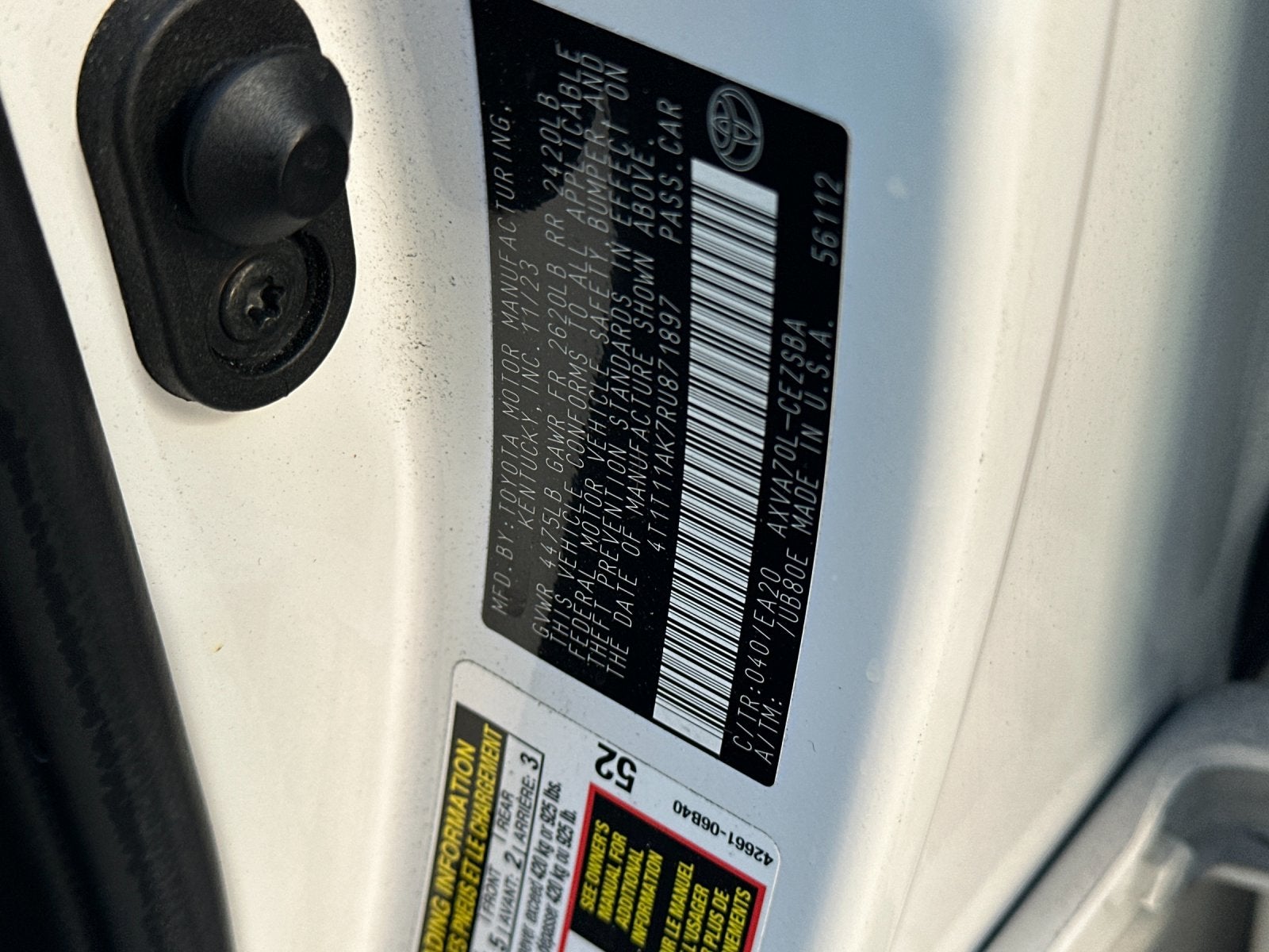 2024 Toyota Camry SE
