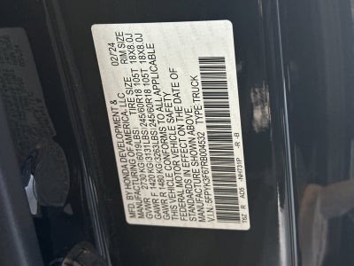 2024 Honda Ridgeline TrailSport
