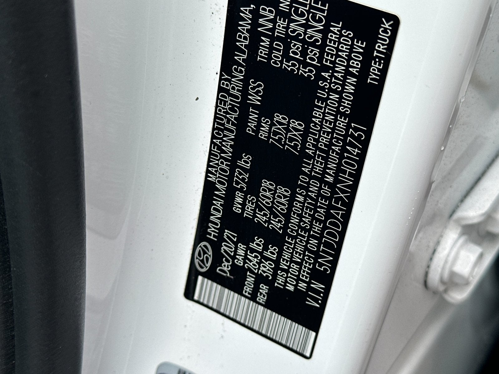 2022 Hyundai Santa Cruz SEL Premium