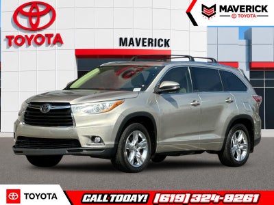 2015 Toyota Highlander Limited Platinum V6