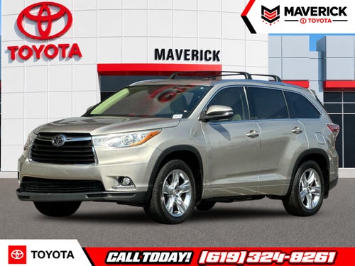 2015 Toyota Highlander Limited Platinum V6