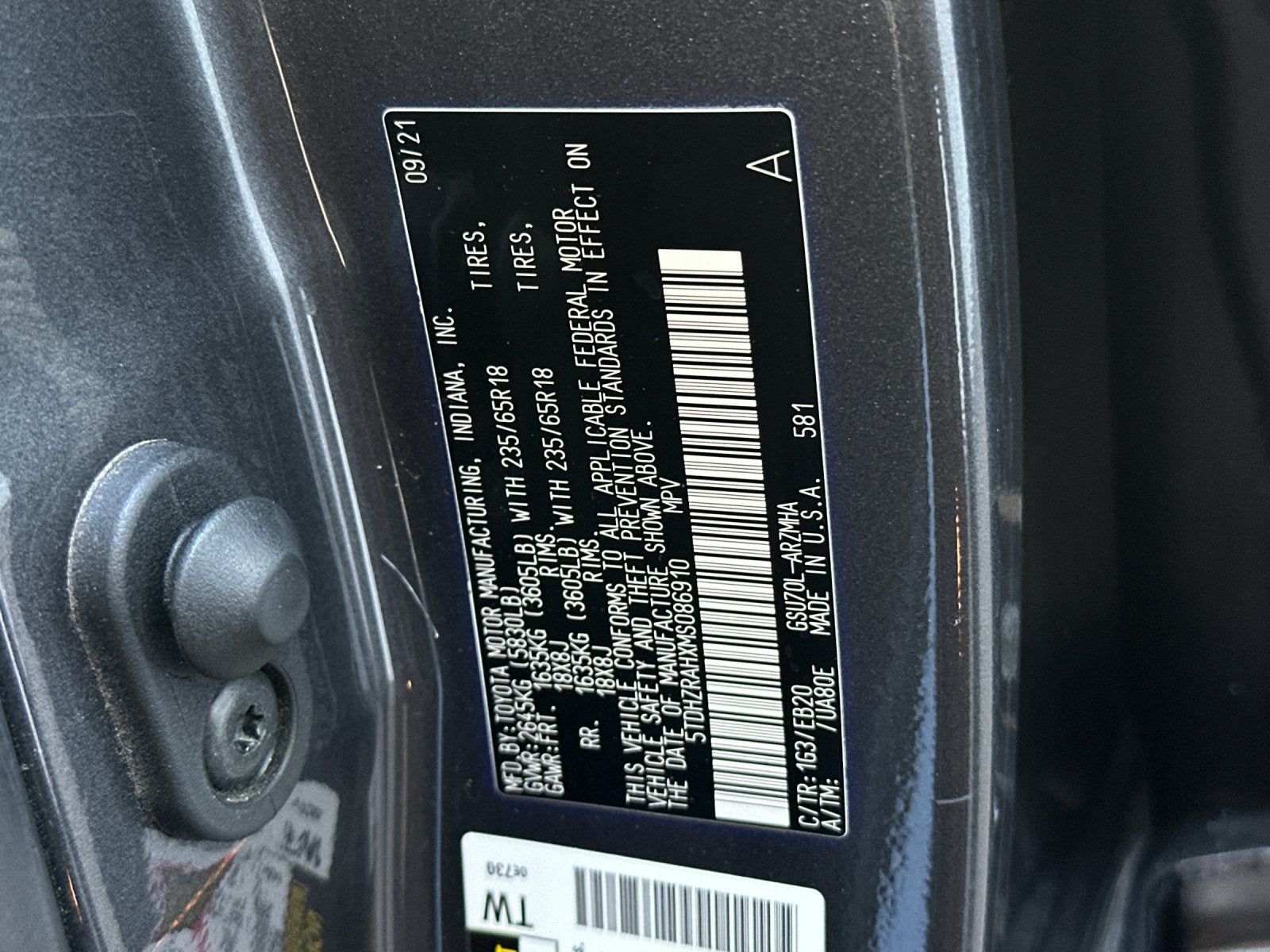 2021 Toyota Highlander XLE